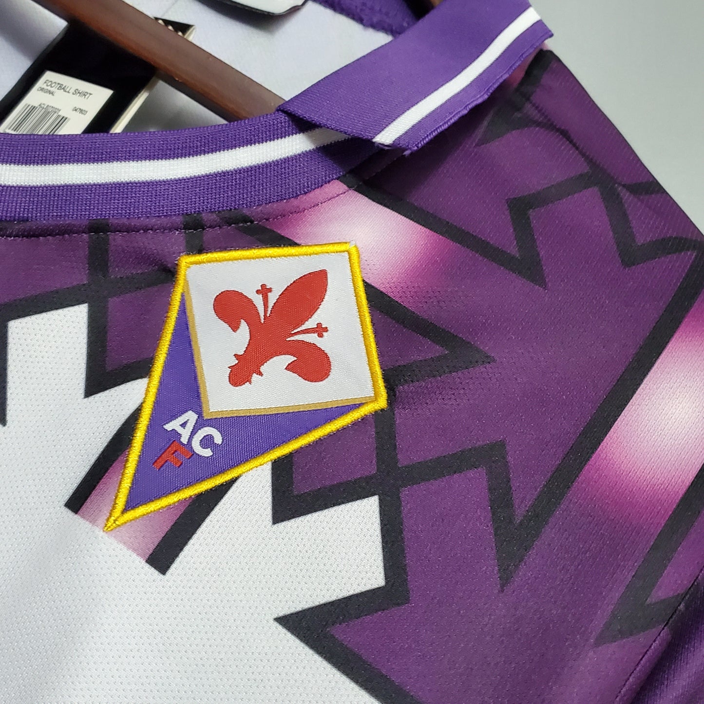 Camisa Fiorentina Reserva 92/93 - Versao Retro - vista traseira
