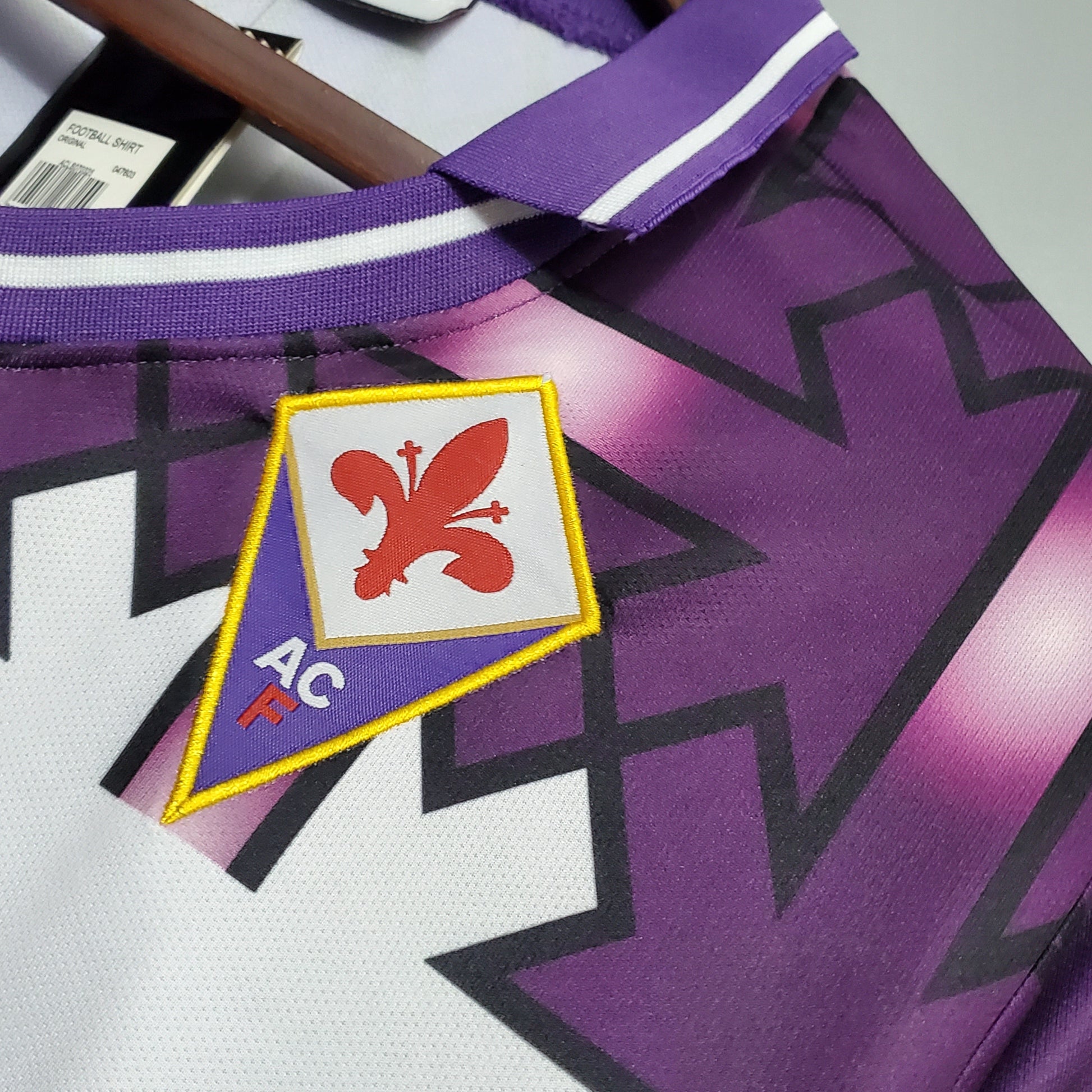 Camisa Fiorentina Reserva 92/93 - Versao Retro - vista traseira