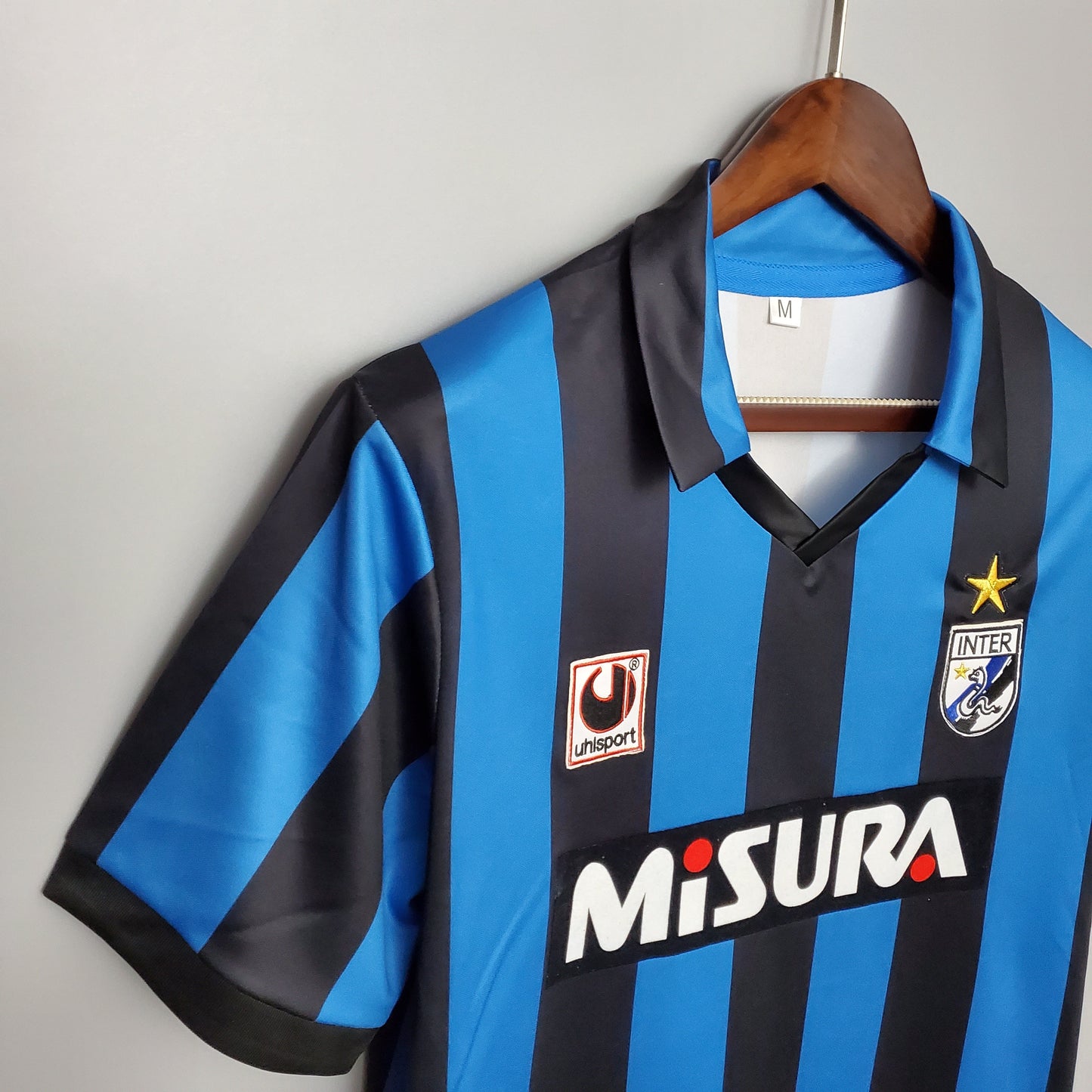 Camisa Inter de Milao Titular 88/90 - Versao Retro - imagem 4