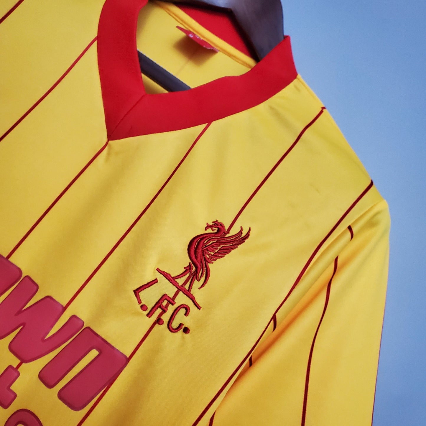 Camisa Liverpool Reserva 1984 - Versao Retro - vista traseira