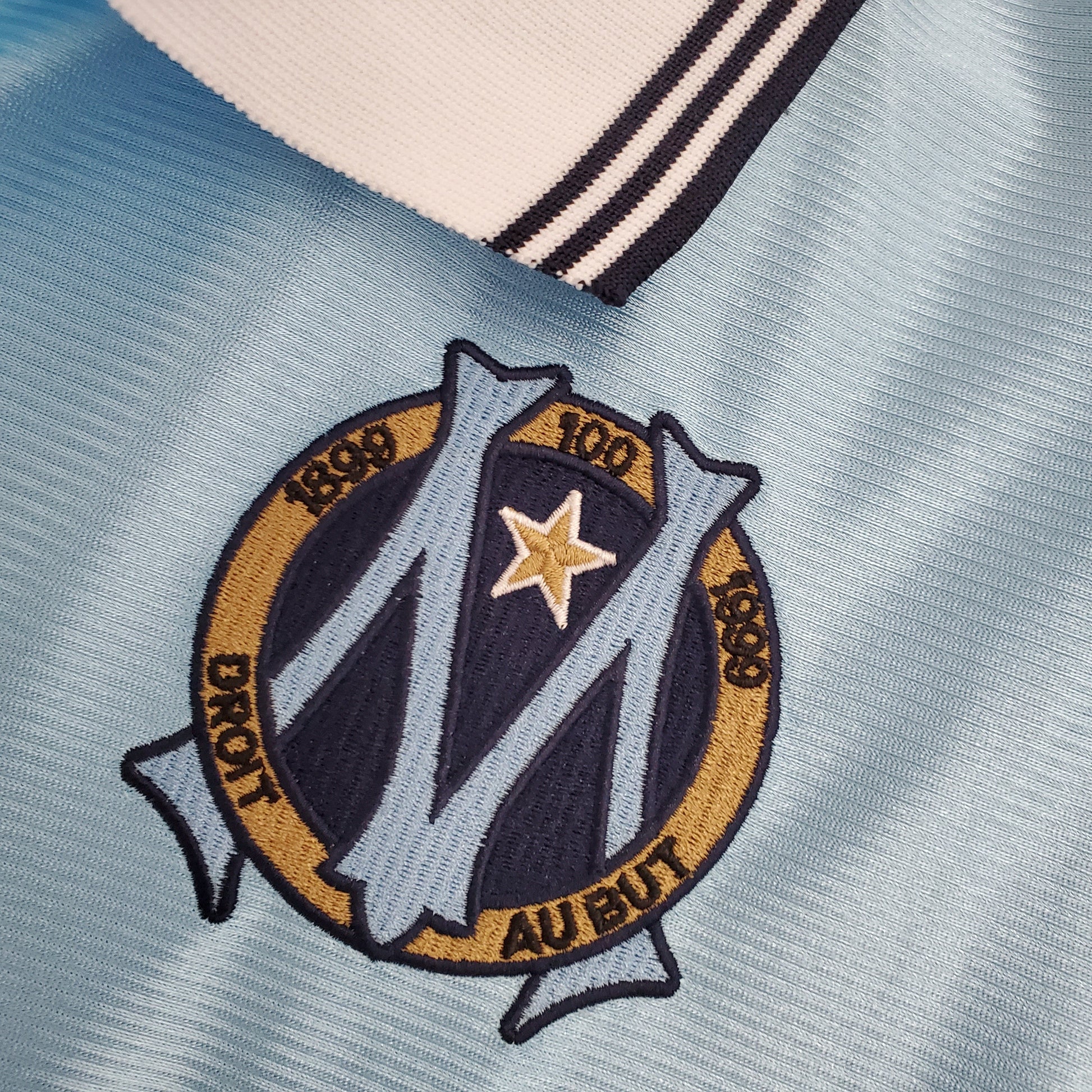 Camisa Olympique de Marseille Reserva 98/99 - Versao Retro - vista traseira