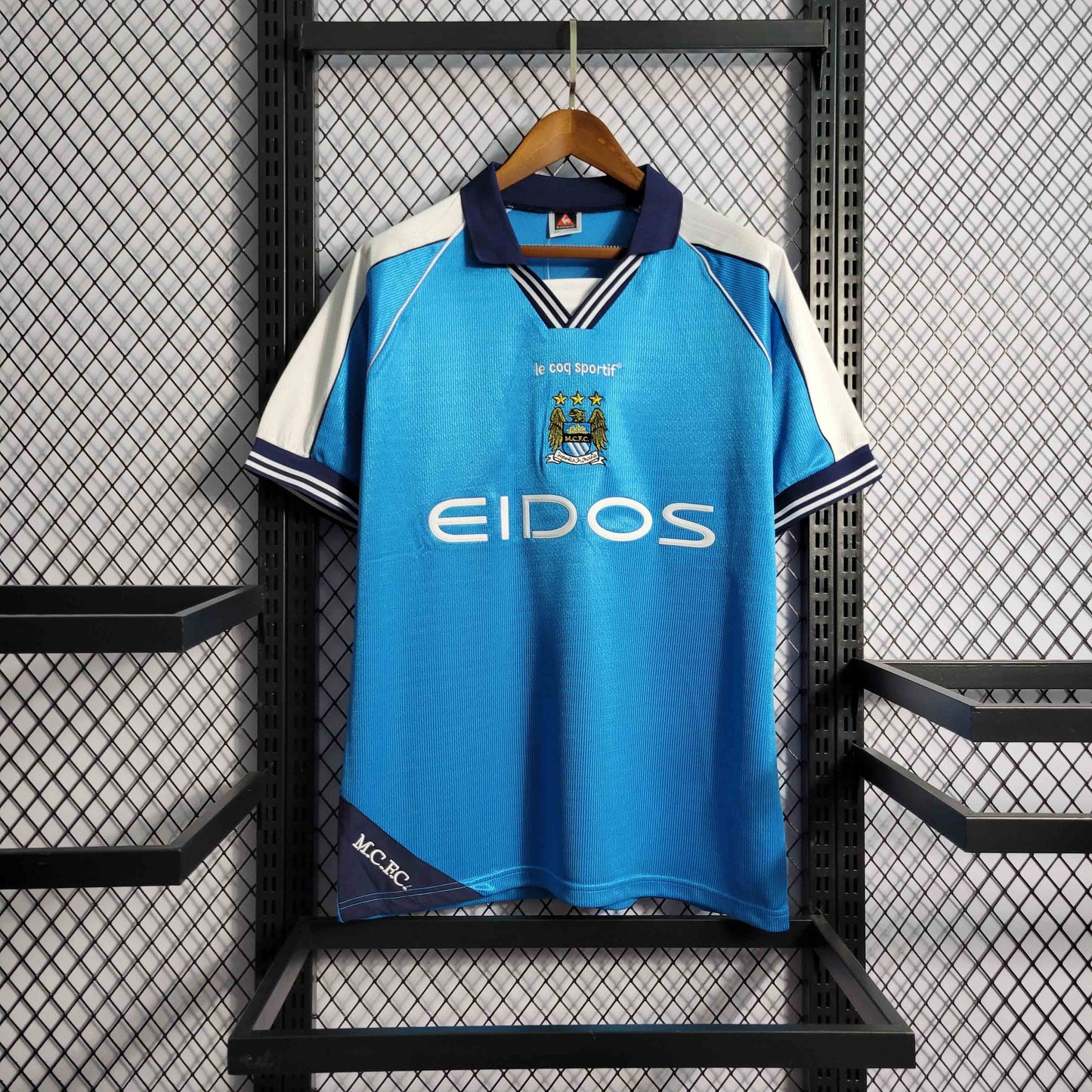 Camisa Manchester City 1999 - Versão Retrô