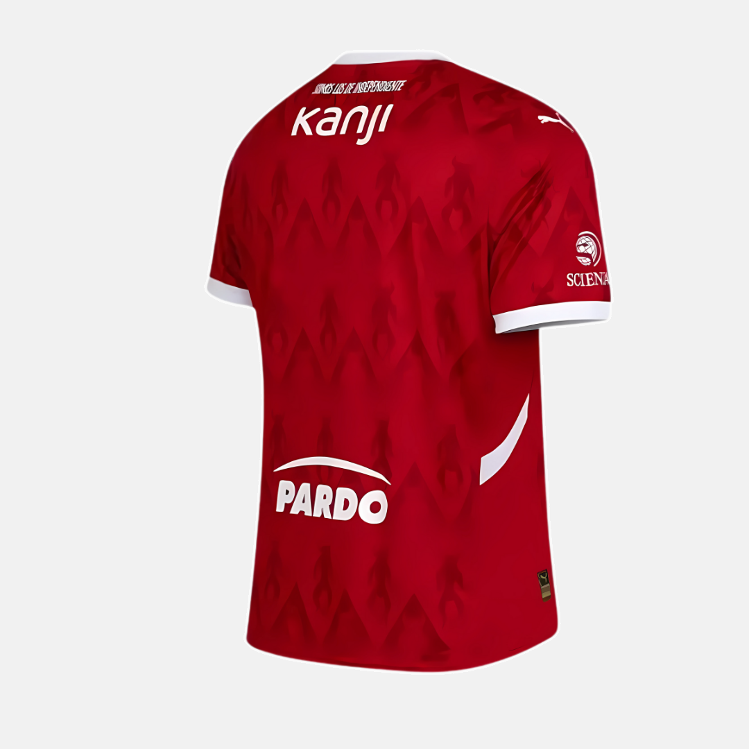 Camisa I Independiente 2025 Puma Versao Torcedor - detalhe
