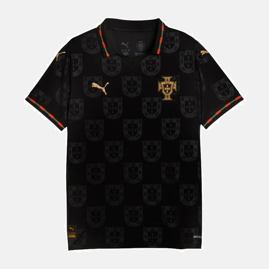 Camisa Portugal 2026 Pantera Negra - vista frontal
