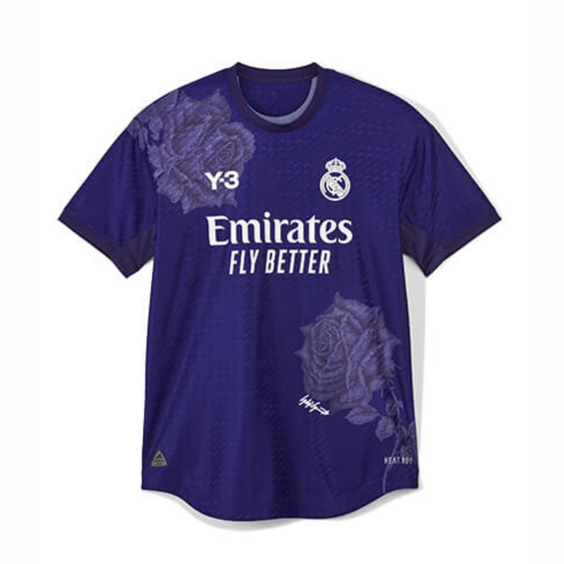 Camisa Real Madrid Y-3 Roxa 2024/25 Edição Especial