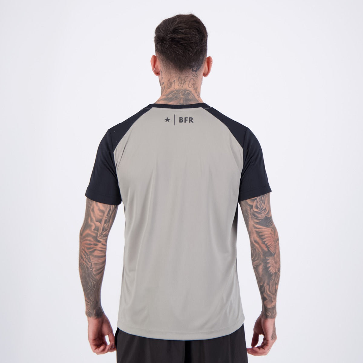 Camisa Botafogo Ondulacao Cinza - vista traseira