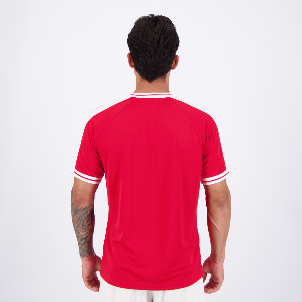 Camisa Internacional Victory Vermelha - vista traseira
