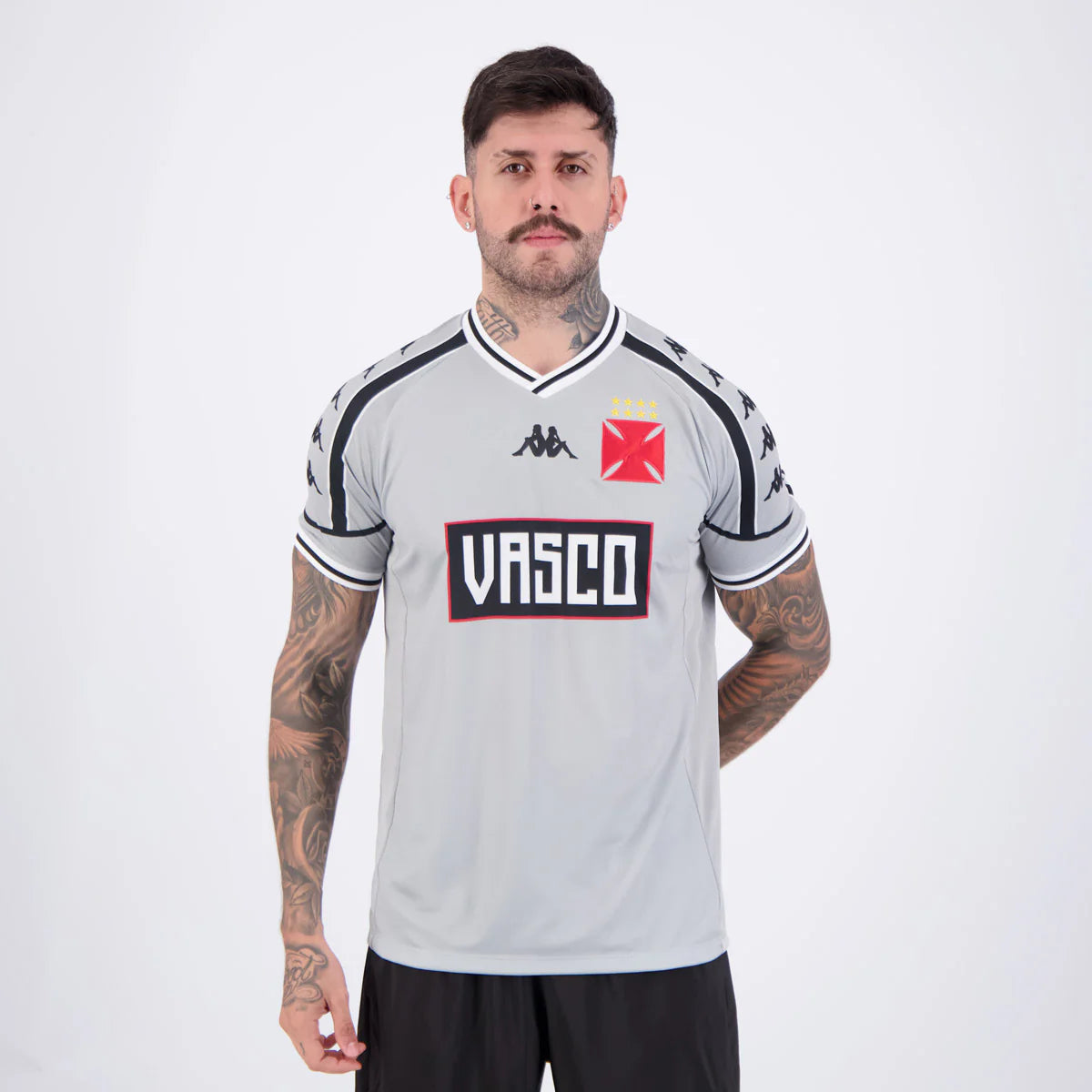 Camisa Kappa Vasco Aquecimento 2025