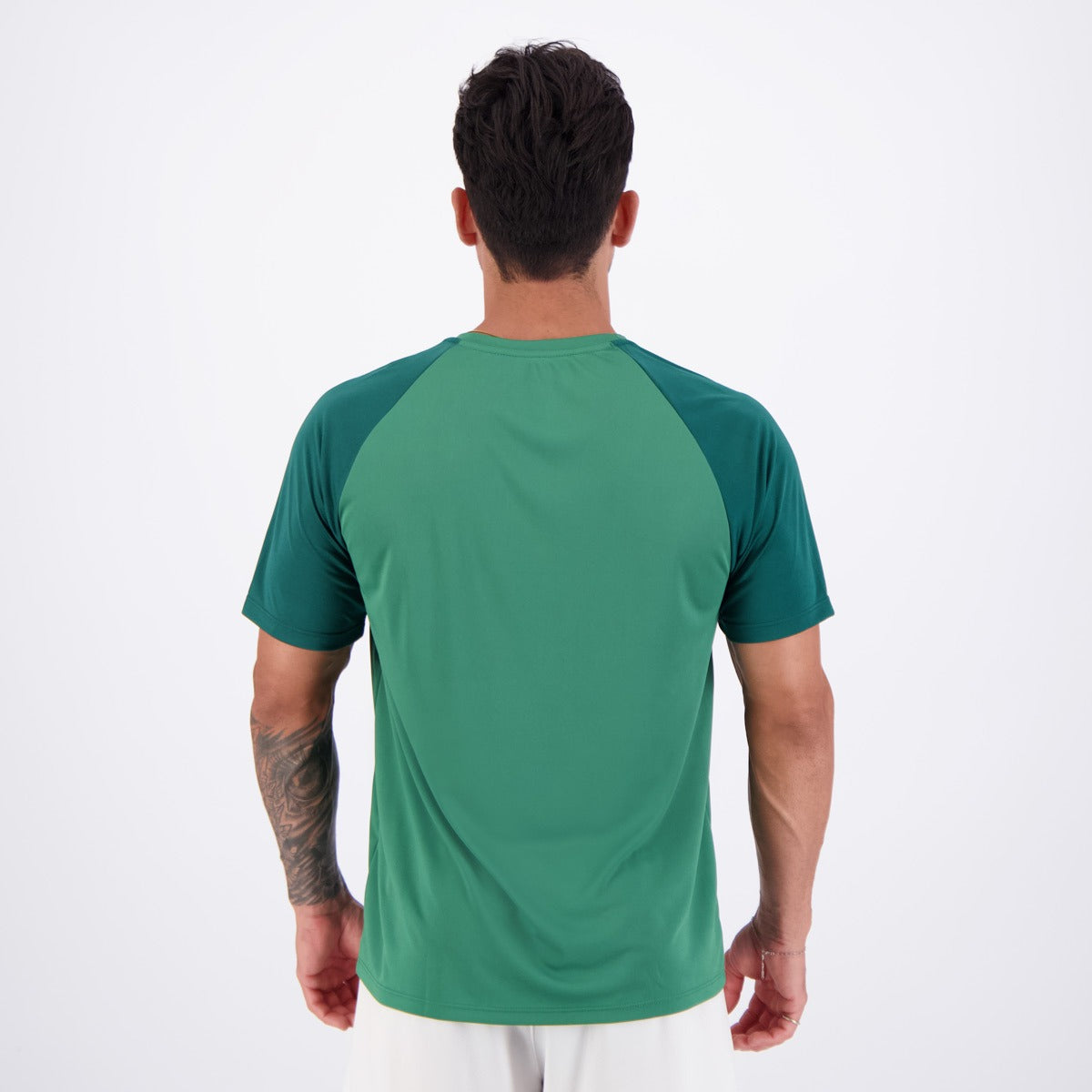 Camisa Palmeiras Palestra Raglan Verde - vista traseira