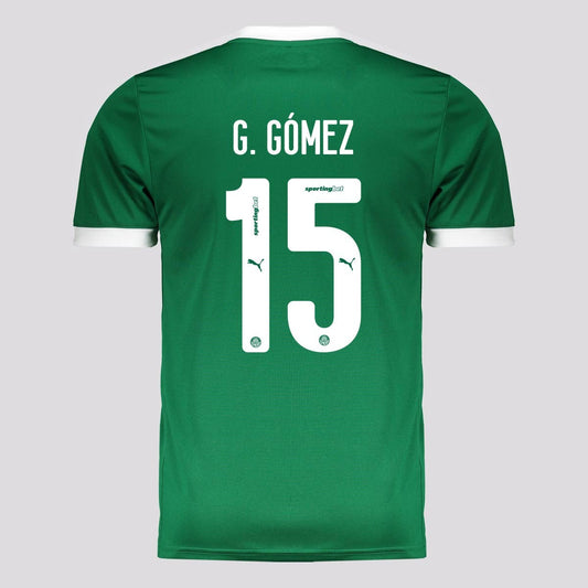 Camisa Puma Palmeiras 2025/26 I - G. GOMEZ N° 15 - vista frontal