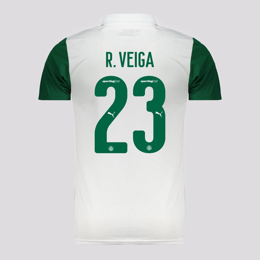 Camisa Puma Palmeiras 2025/26 II - R. VEIGA N° 23 - vista frontal