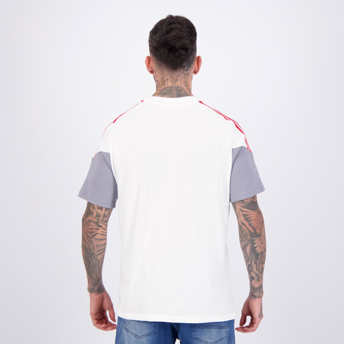 Camiseta Adidas Internacional Concentracao 2026 - vista traseira