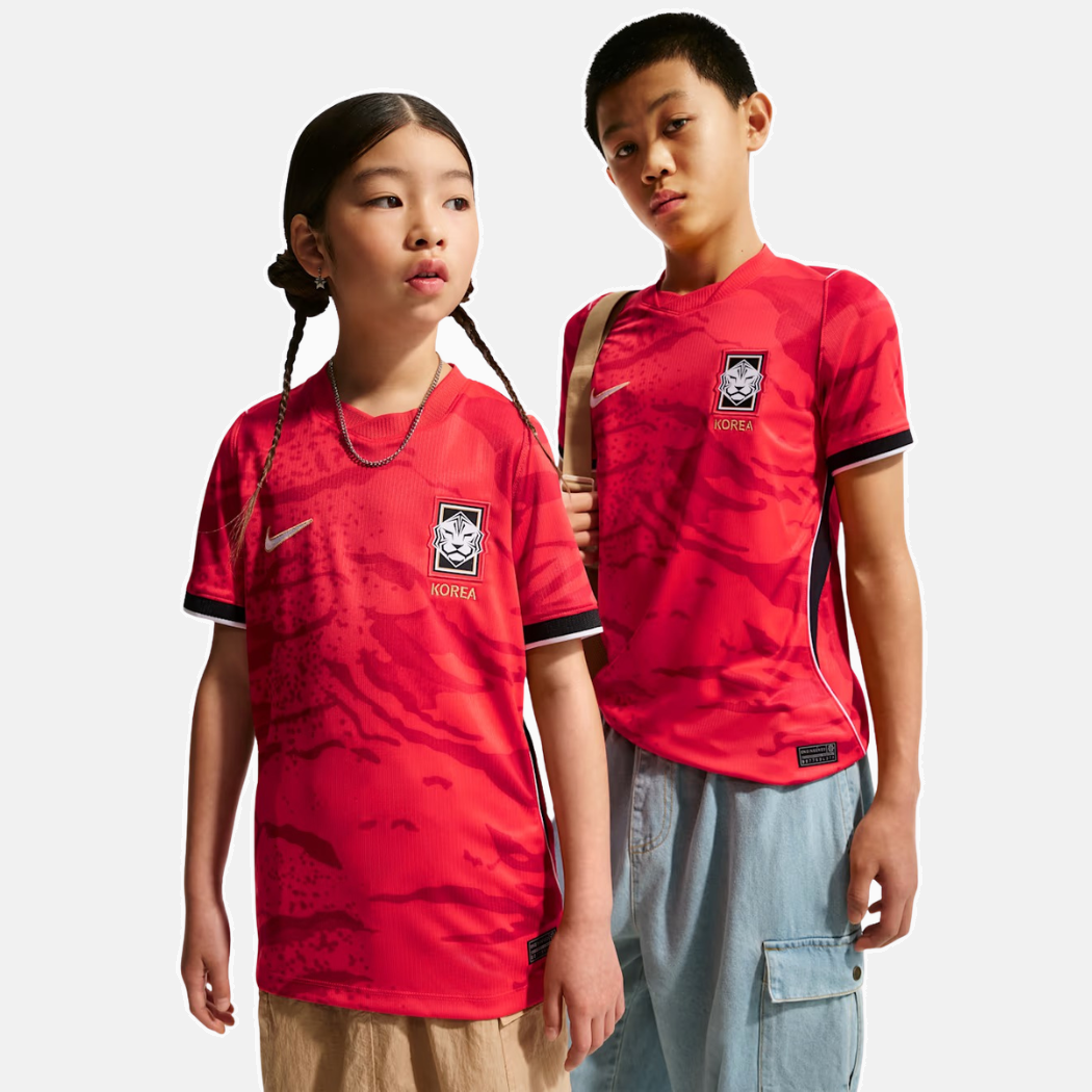 Conjunto Infantil Coreia 2026/27 I Kit - vista frontal