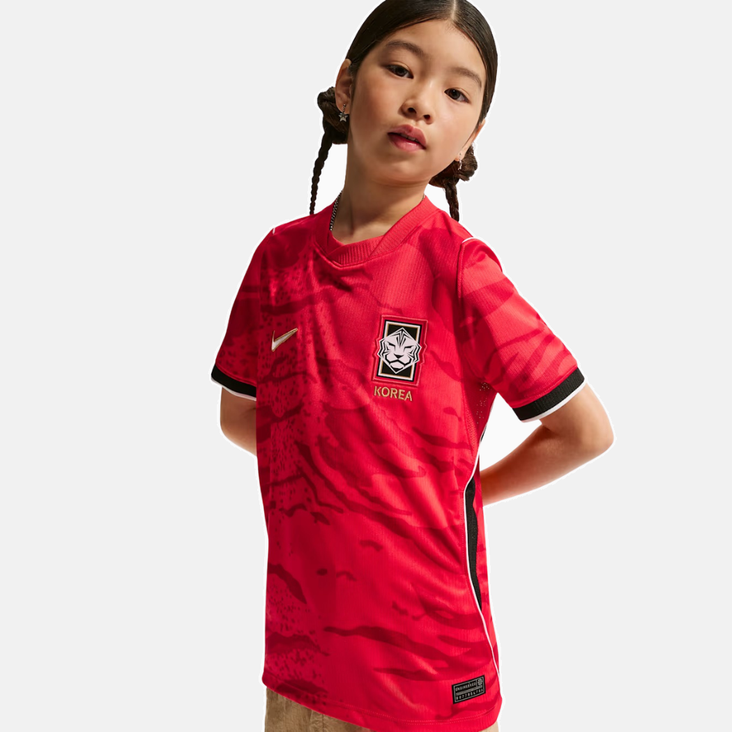 Conjunto Infantil Coreia 2026/27 I Kit - detalhe