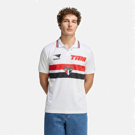 Camisa Tricolor Retrô 93/94 - Versão Retrô - Branca