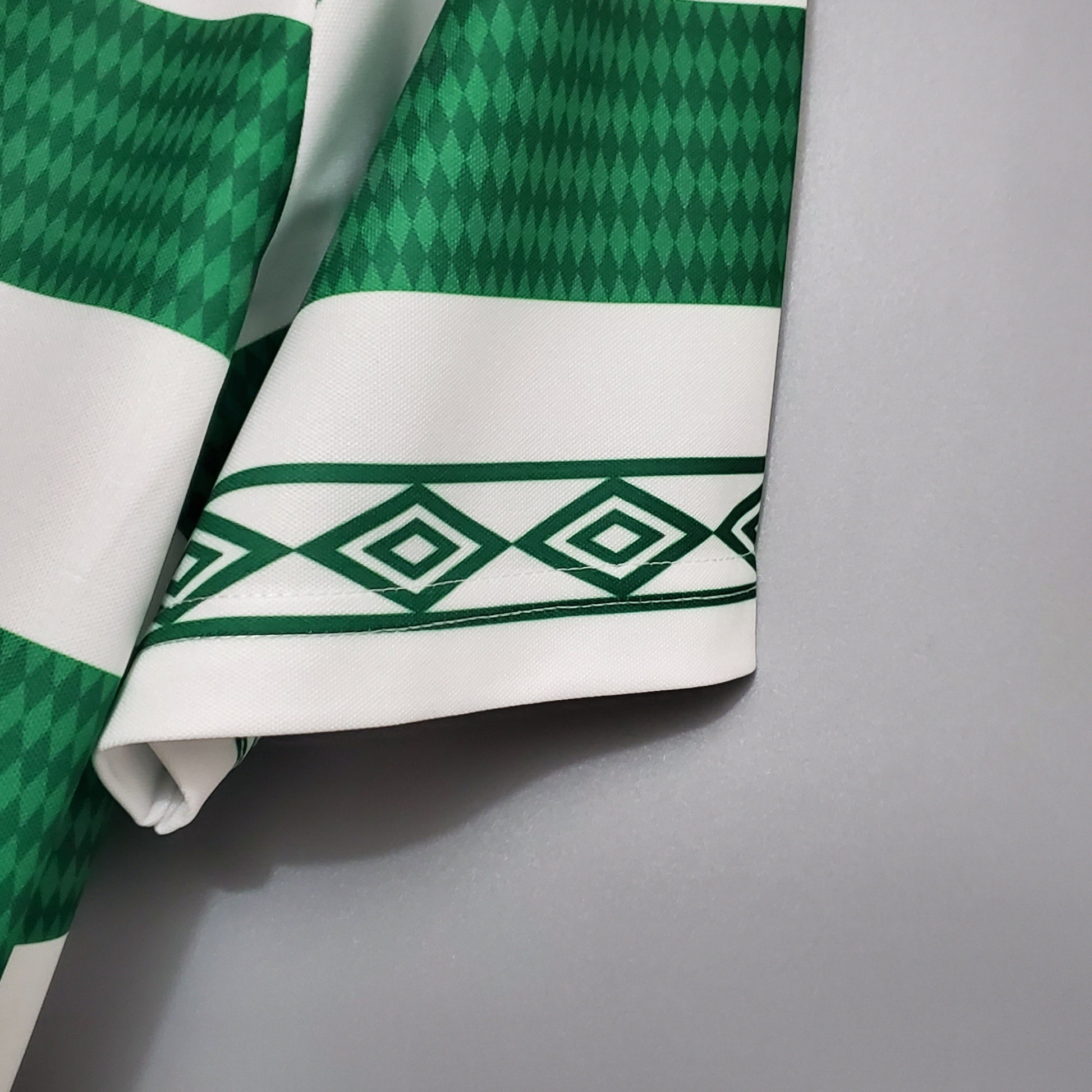 Camisa Celtic Titular 98/99 - Versao Retro - detalhe