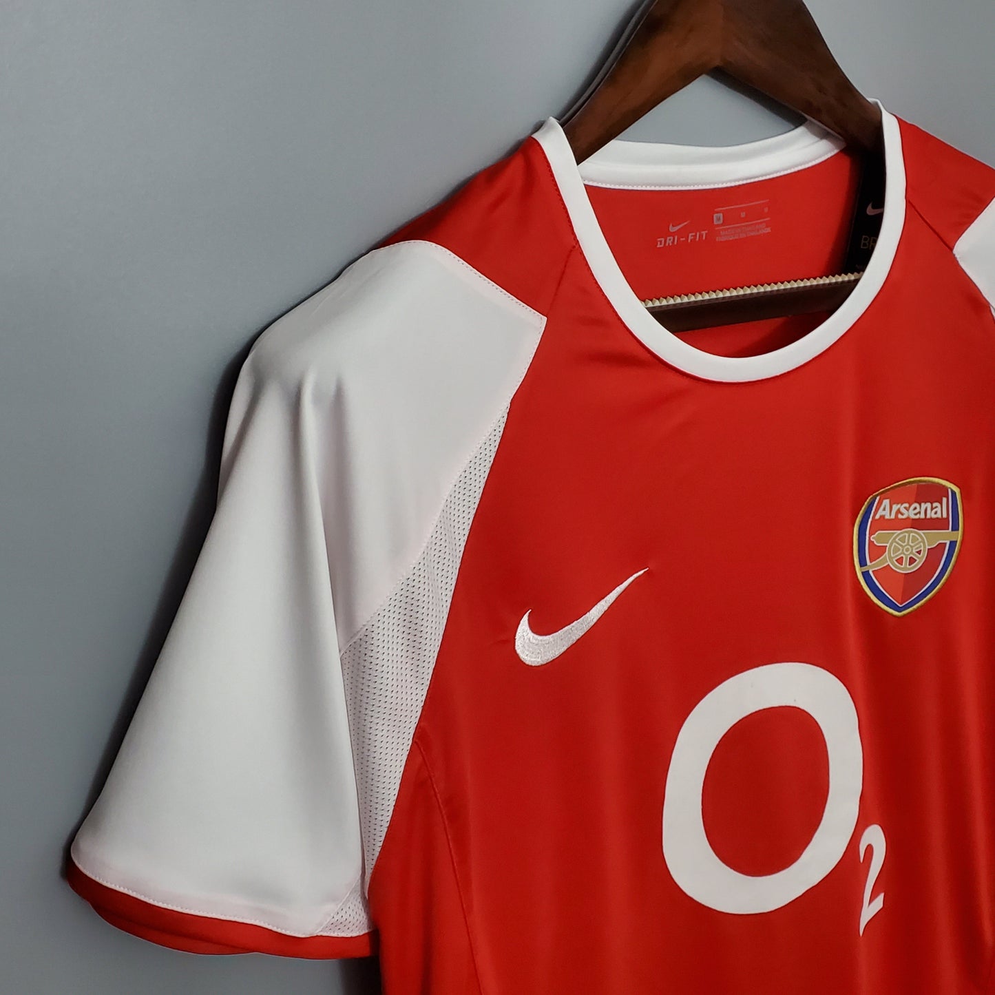 Camisa Arsenal Titular 02/04 - Versao Retro - imagem 4
