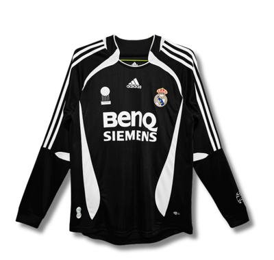 Camisa Real Madrid Retrô 06/07 Manga Longa - Masculina