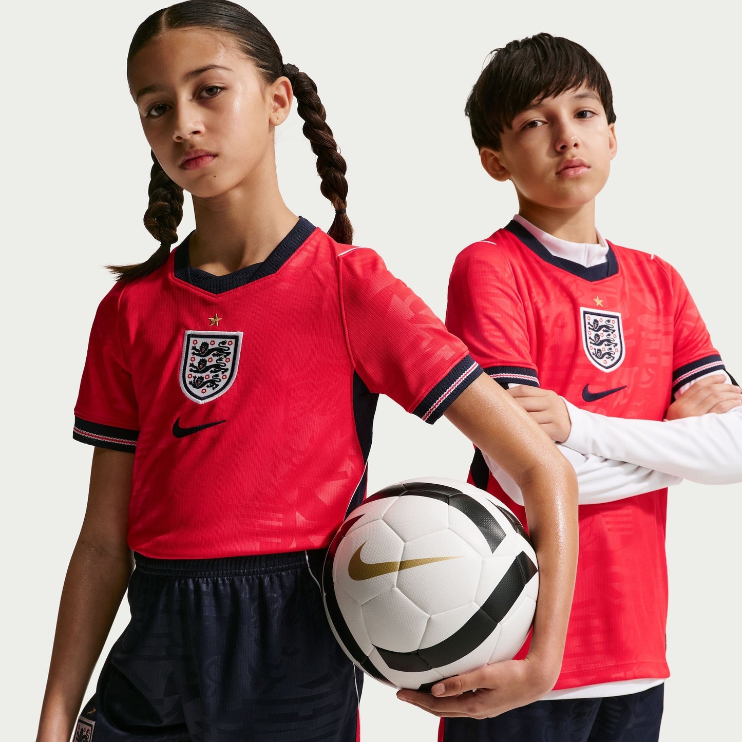 Conjunto Infantil Inglaterra 2026/27 I Kit - vista frontal