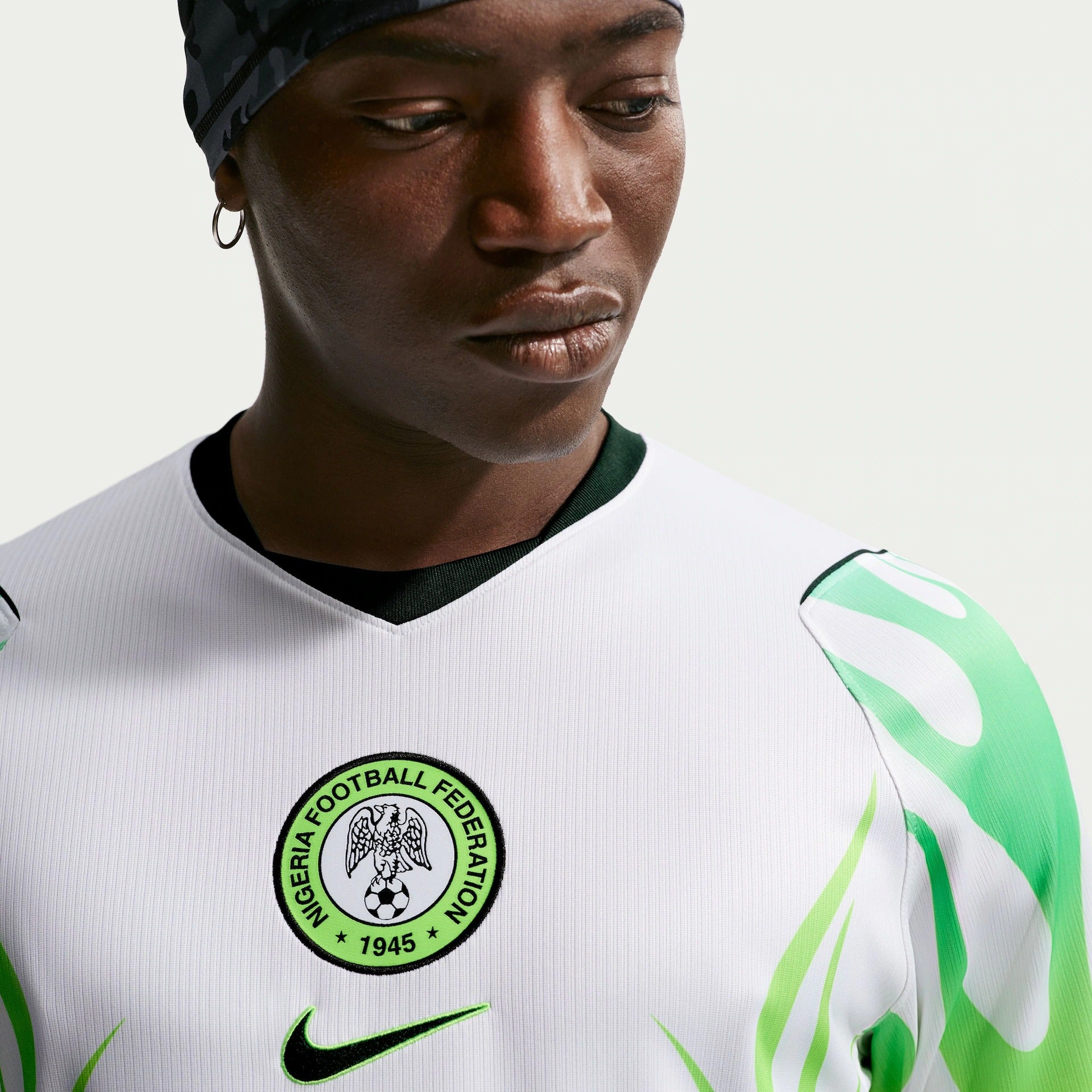 Camisa Nigeria 2026/27 II - detalhe