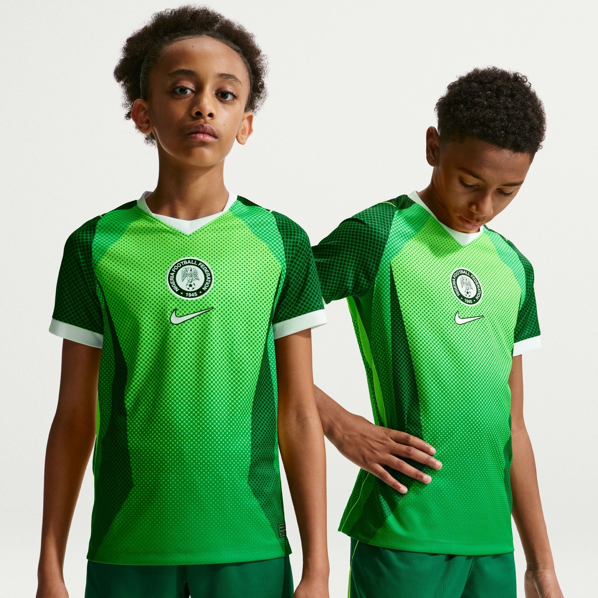 Conjunto Infantil Nigeria 2026/27 I Kit - vista frontal