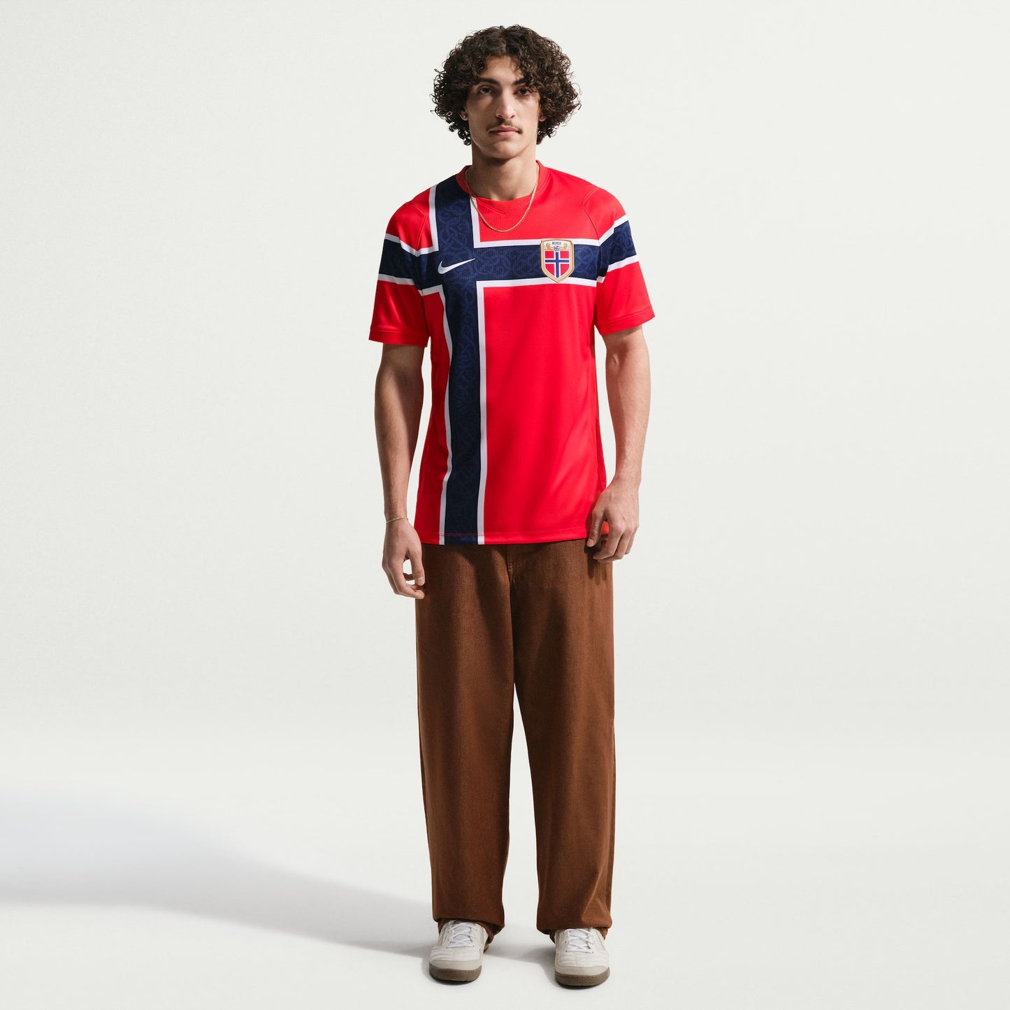 Camisa Noruega 2026/27 I - detalhe