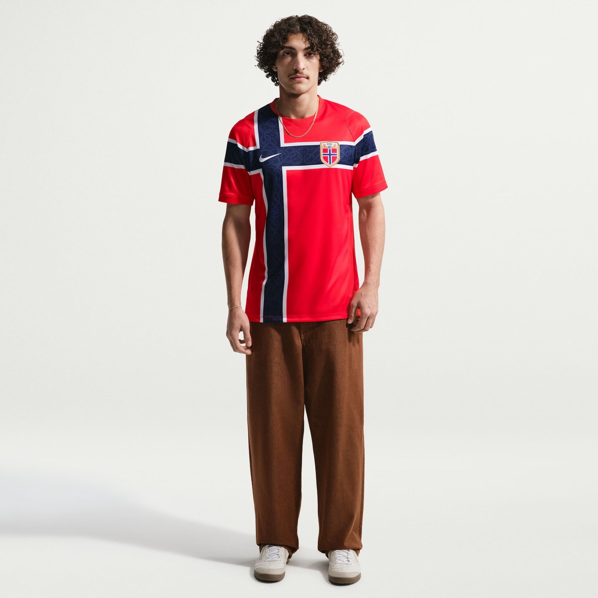 Camisa Noruega 2026/27 I - detalhe