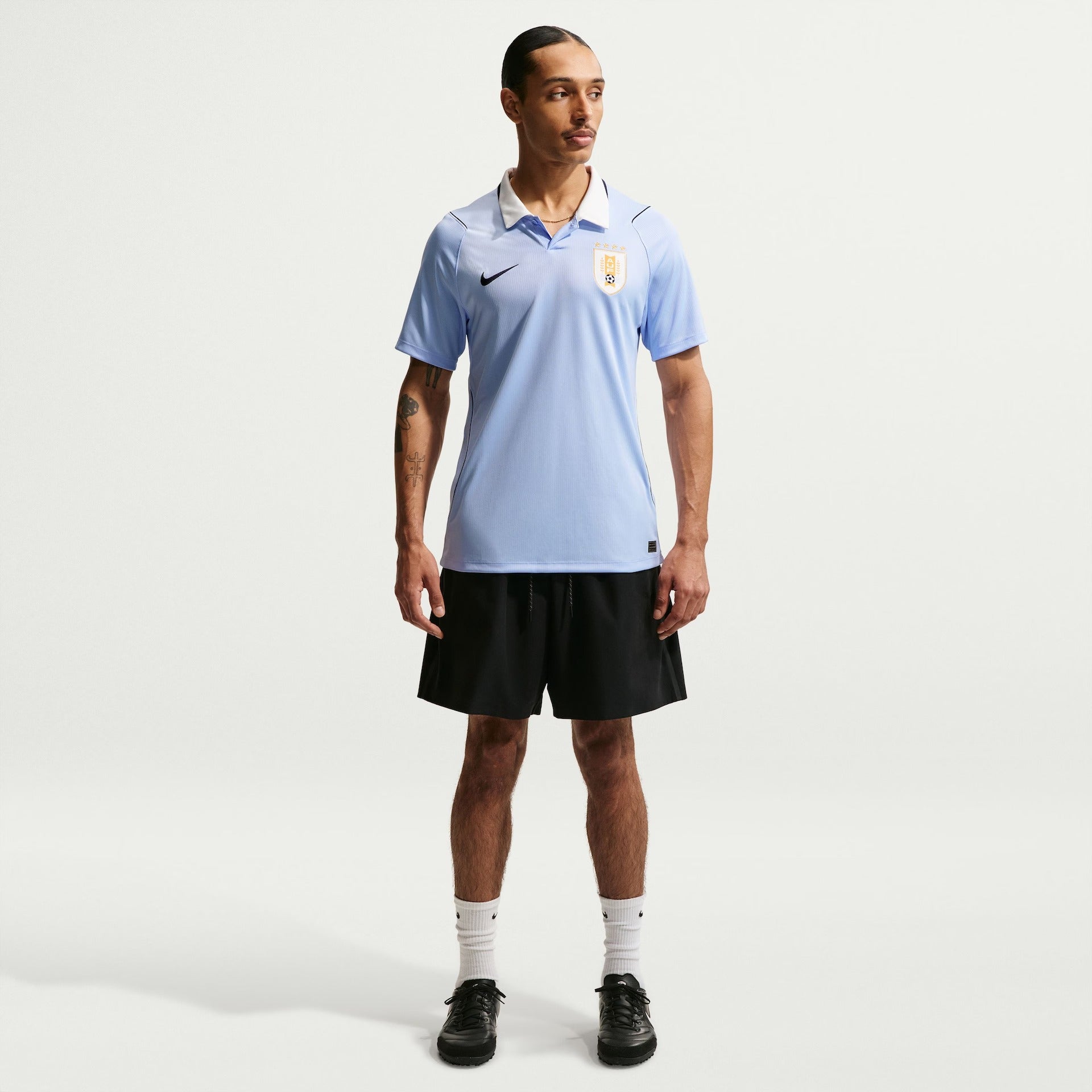 Camisa Uruguai 2026/27 I - detalhe
