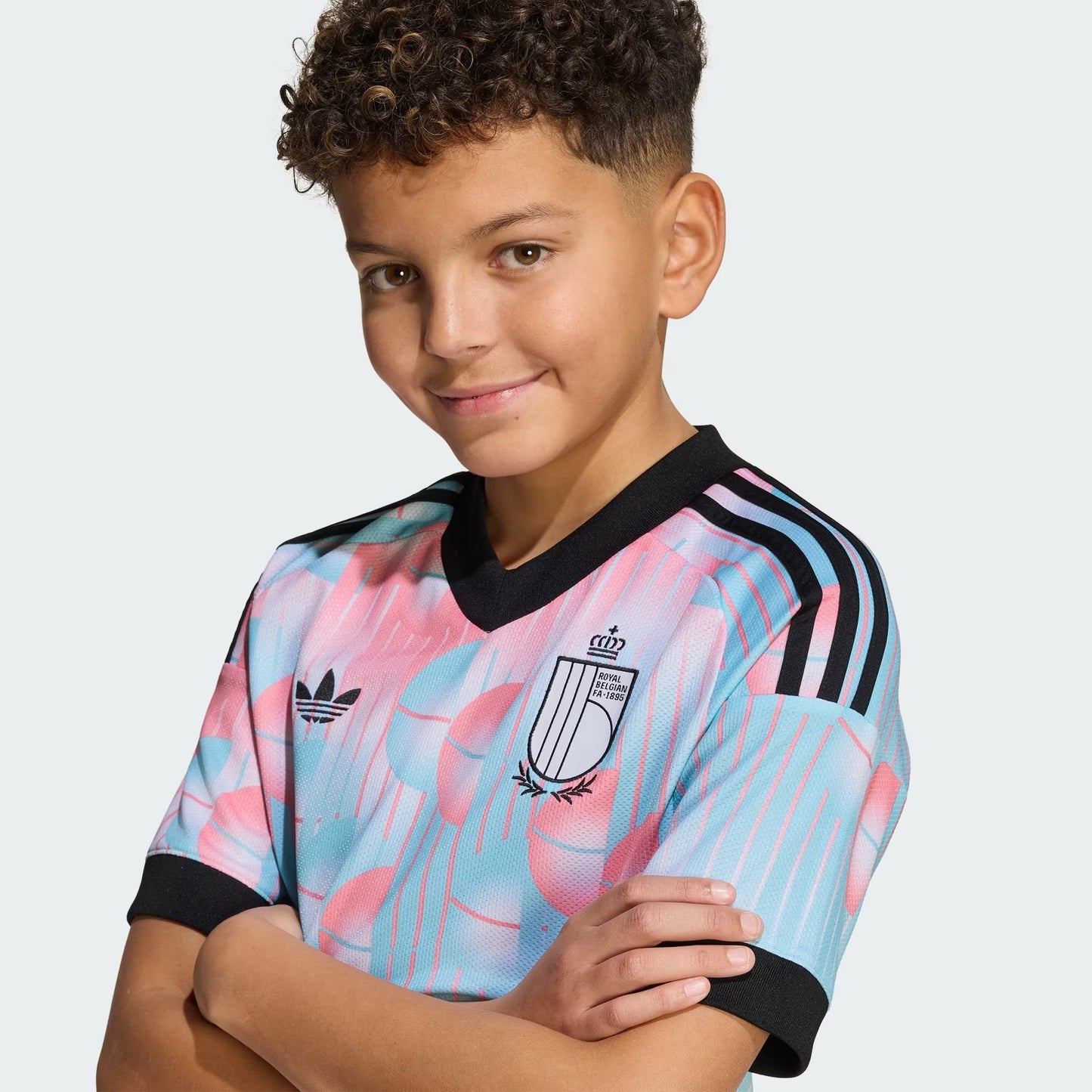 Conjunto Infantil Belgica 2026/27 II Kit - detalhe