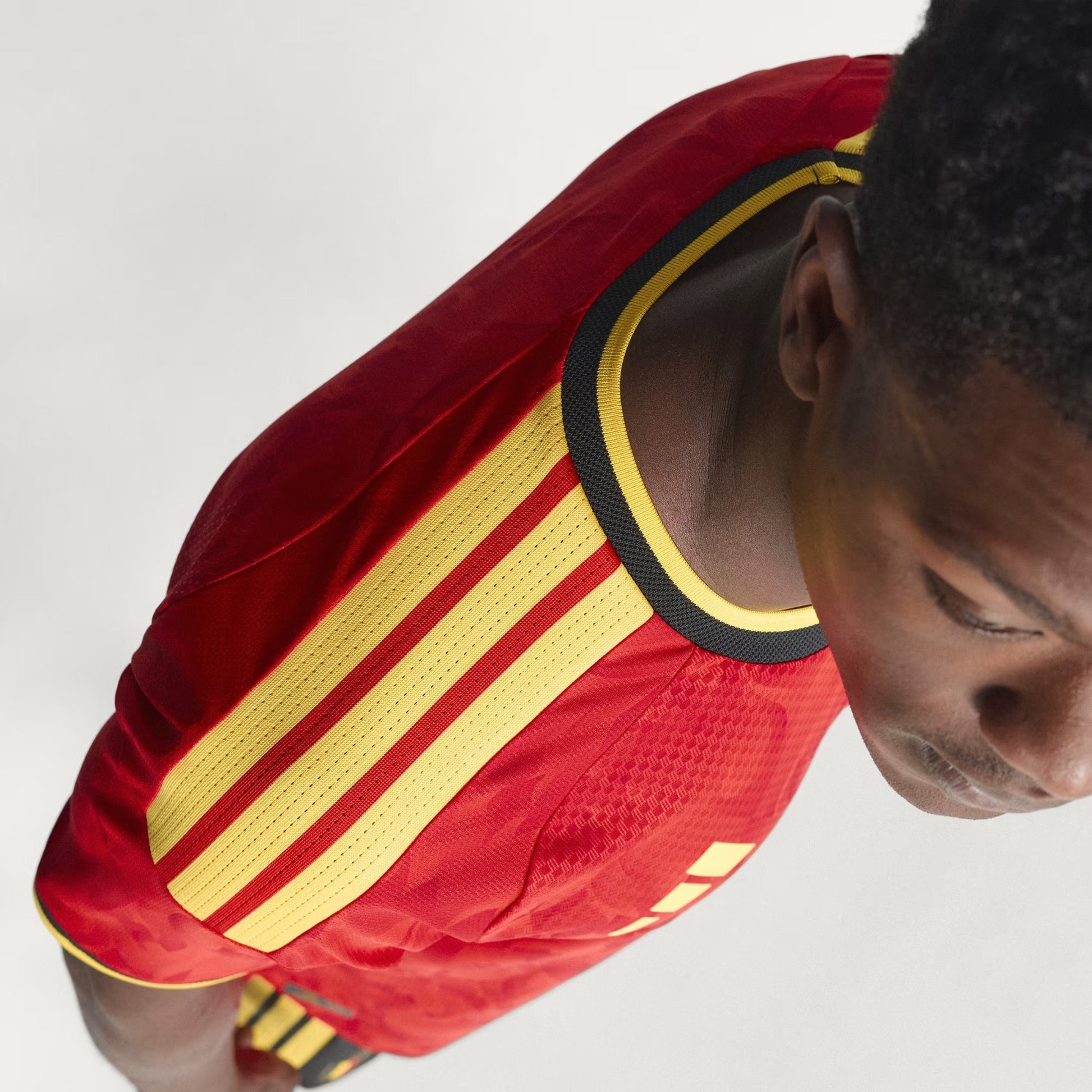 Camisa Belgica 2026/27 I Jogador - detalhe