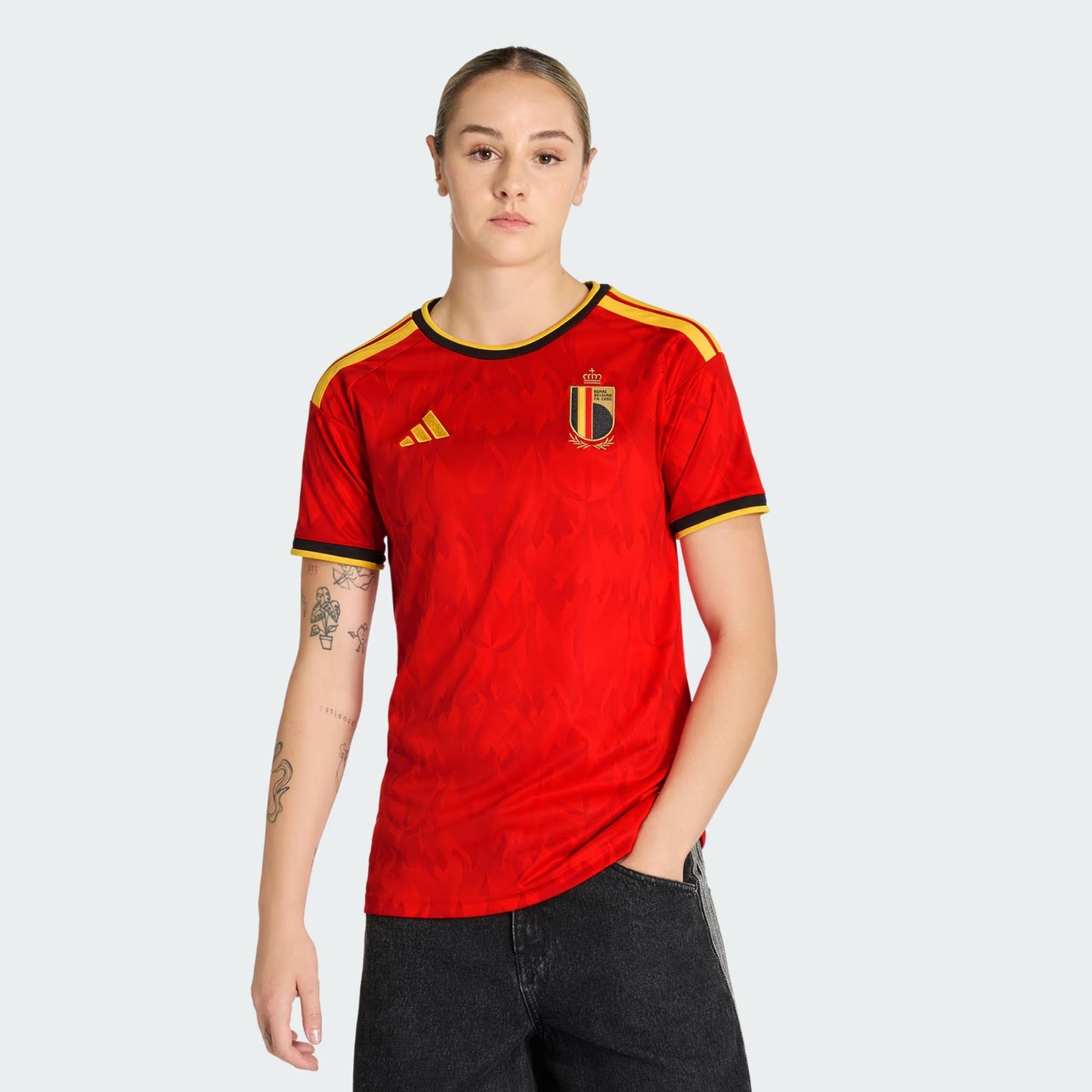 Camisa Feminina Belgica 2026/27 II - vista frontal