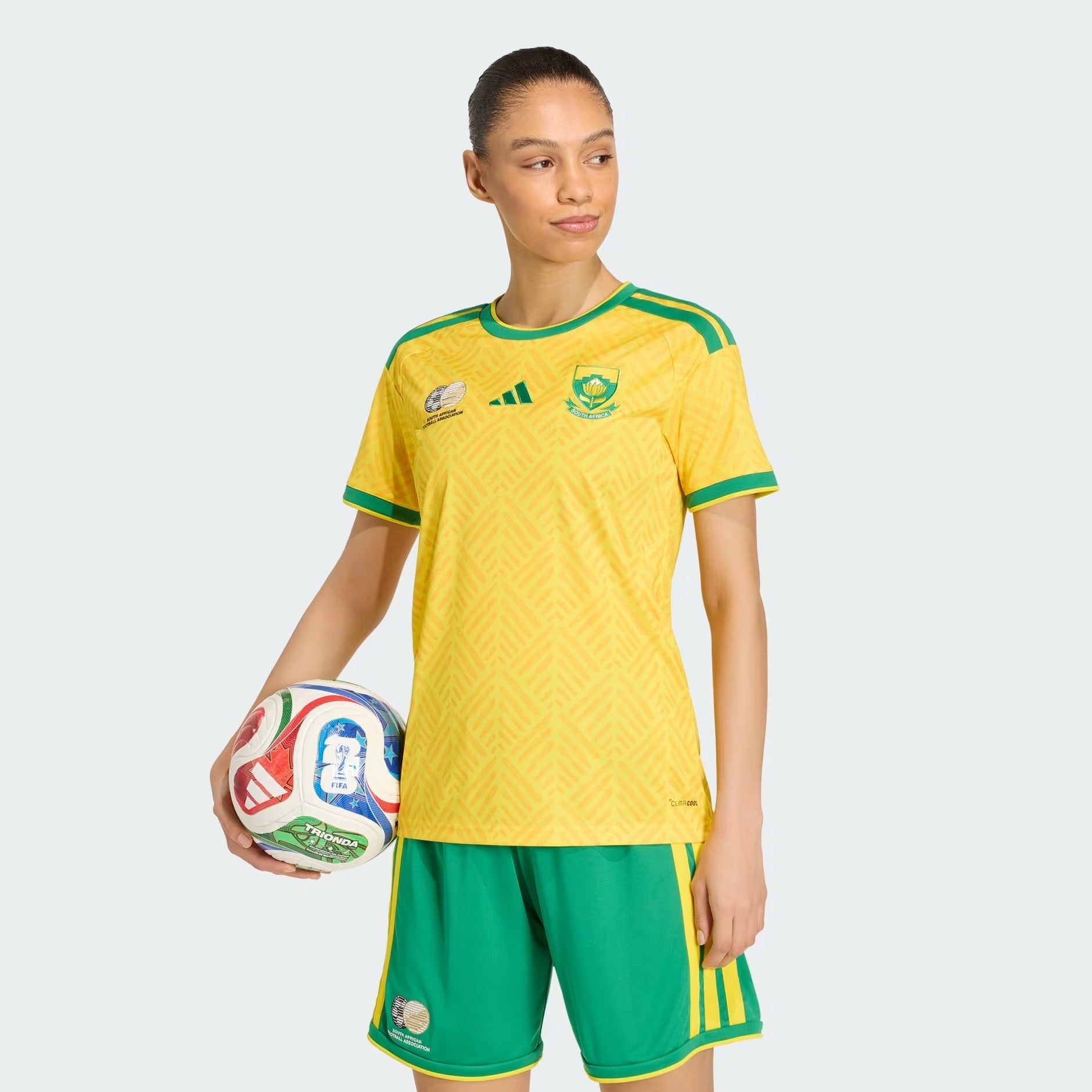 Camisa Feminina Africa do Sul 2026/27 II - vista frontal