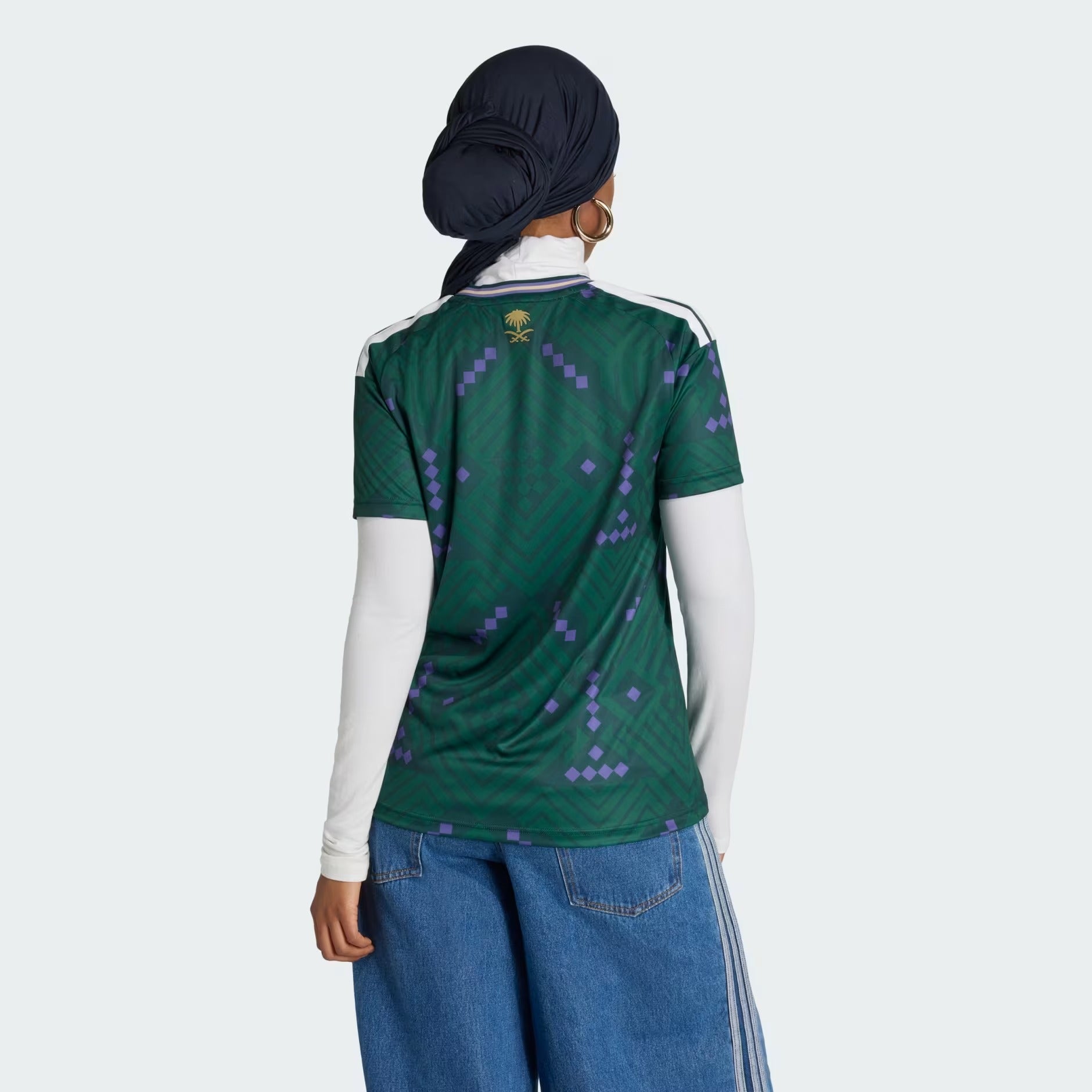 Camisa Feminina Arabia Saudita 2026/27 I - vista traseira