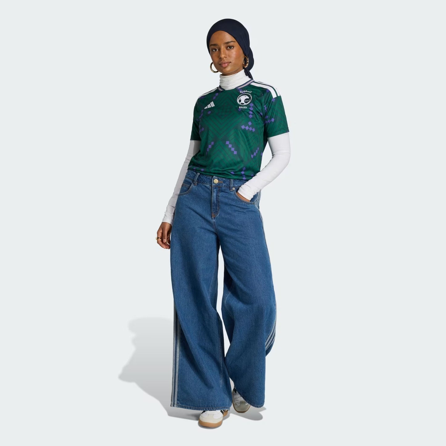 Camisa Feminina Arabia Saudita 2026/27 I - detalhe