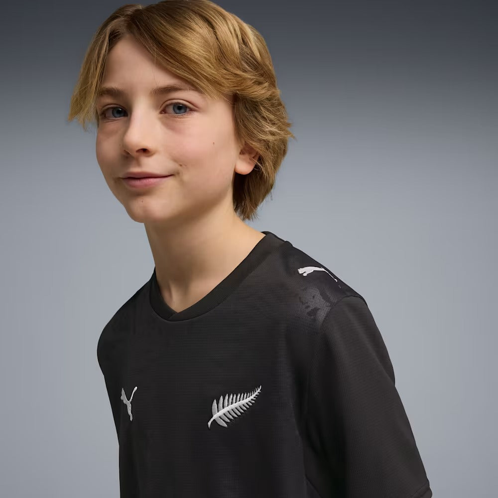 Camisa Infantil Nova Zelandia 2026/27 I - detalhe