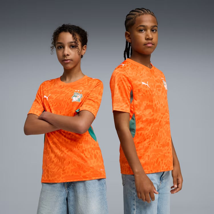 Camisa Infantil Costa do Marfim 2026/27 I - vista frontal