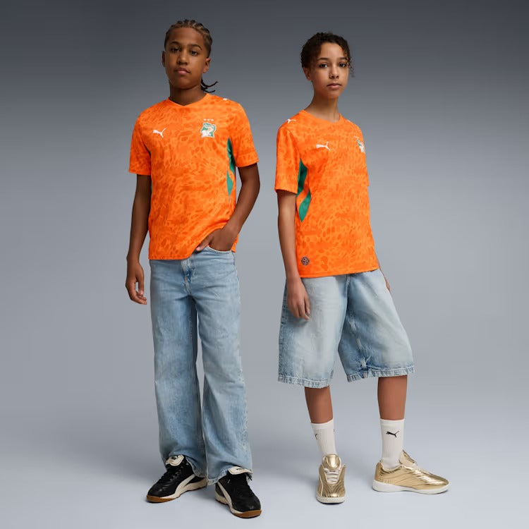 Camisa Infantil Costa do Marfim 2026/27 I - detalhe