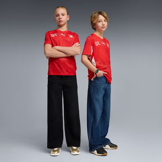 Camisa Infantil Suica 2026/27 I - vista frontal
