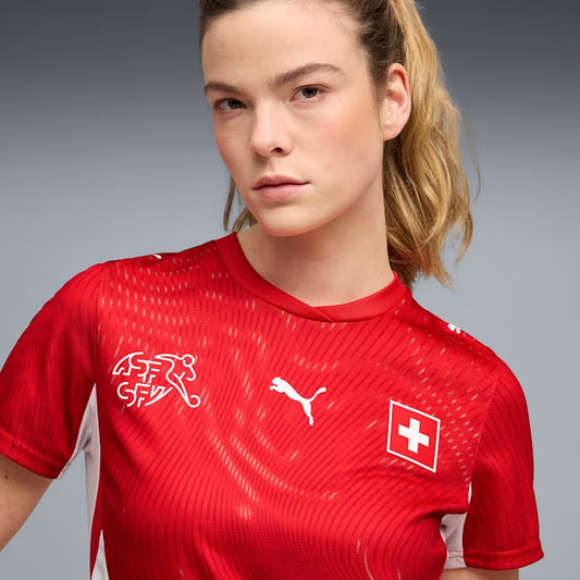 Camisa Feminina Suíça 2026/27 I