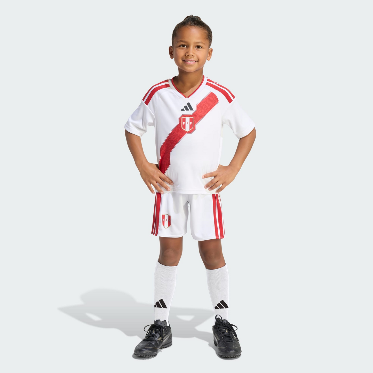 Conjunto Infantil Peru 2026/27 I Kit - vista traseira