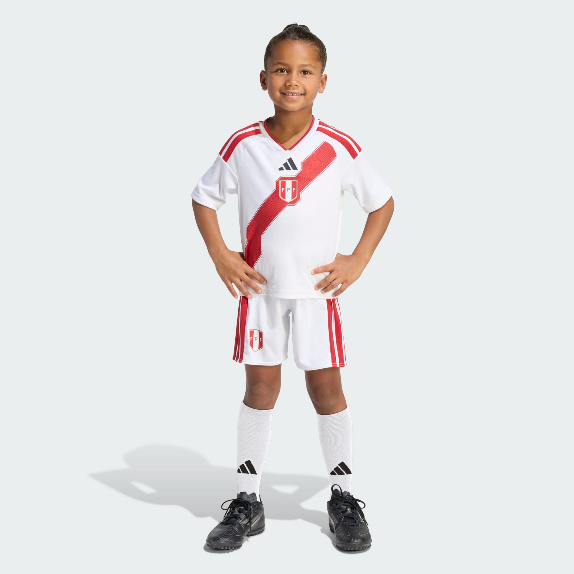 Conjunto Infantil Peru 2026/27 I Kit - vista traseira