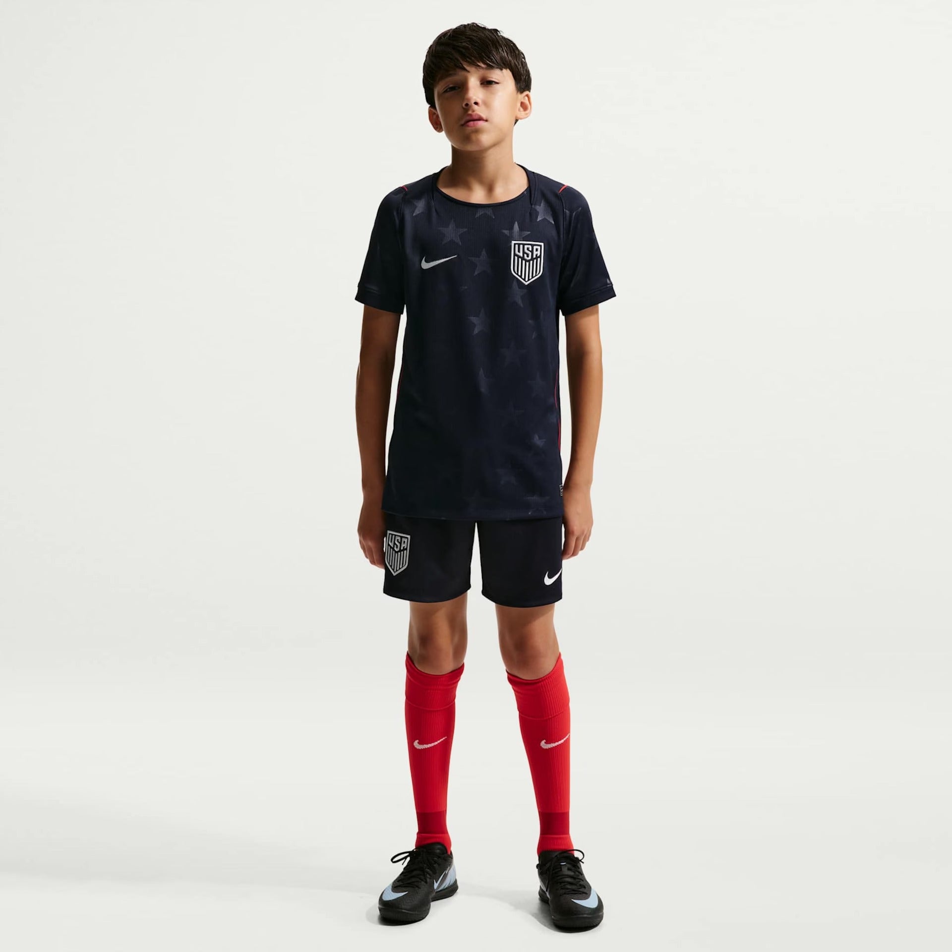 Conjunto Infantil Estados Unidos 2026/27 II Kit - detalhe
