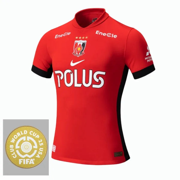 Camisa Urawa Red Diamonds Home 2025 - Especial Mundial de Clubes