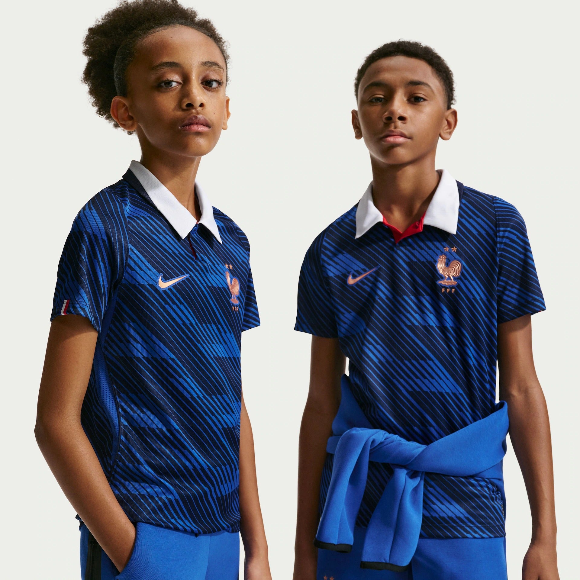 Conjunto Infantil Franca 2026/27 I Kit - vista frontal