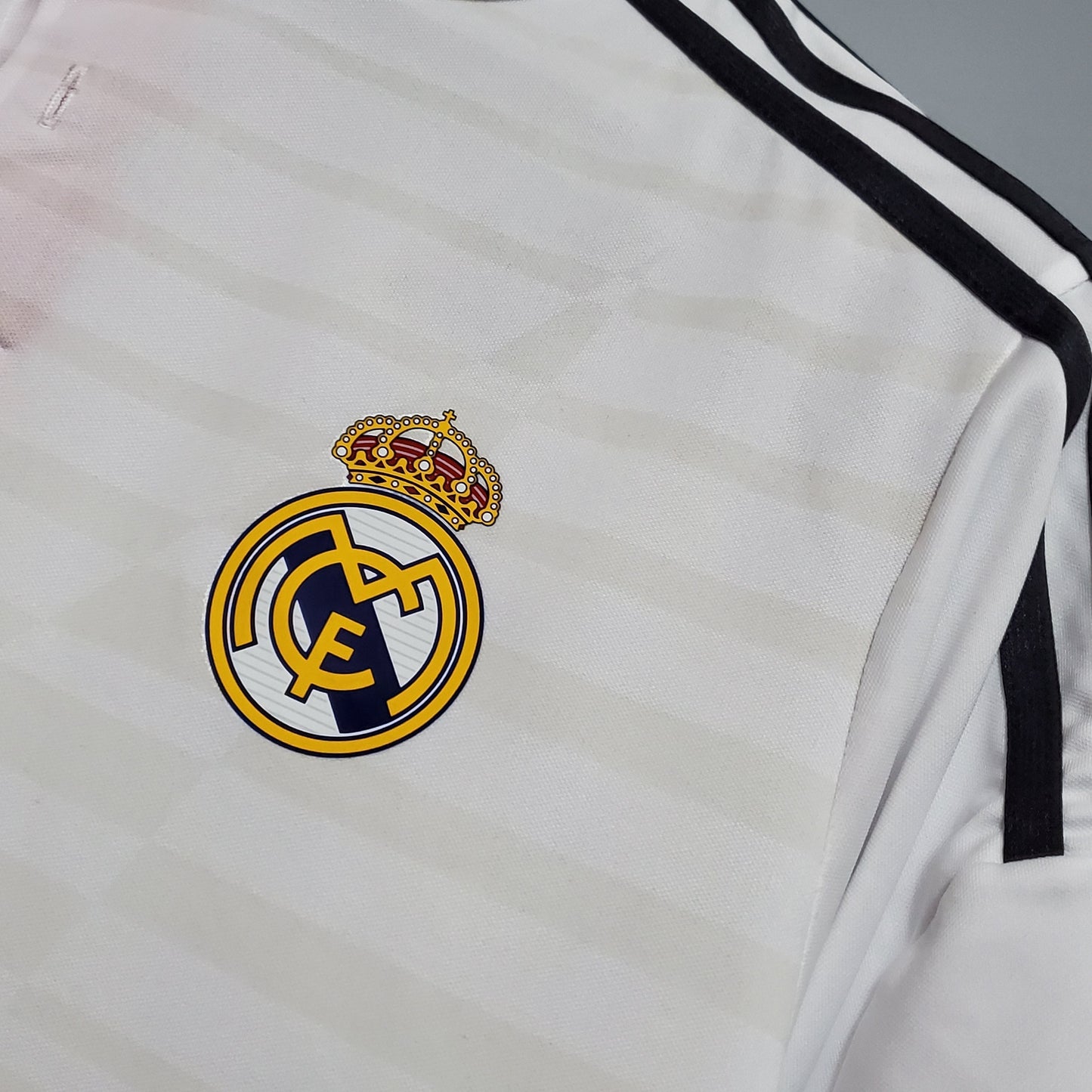 Camisa Real Madrid Titular 14/15 - Versao Retro - vista traseira