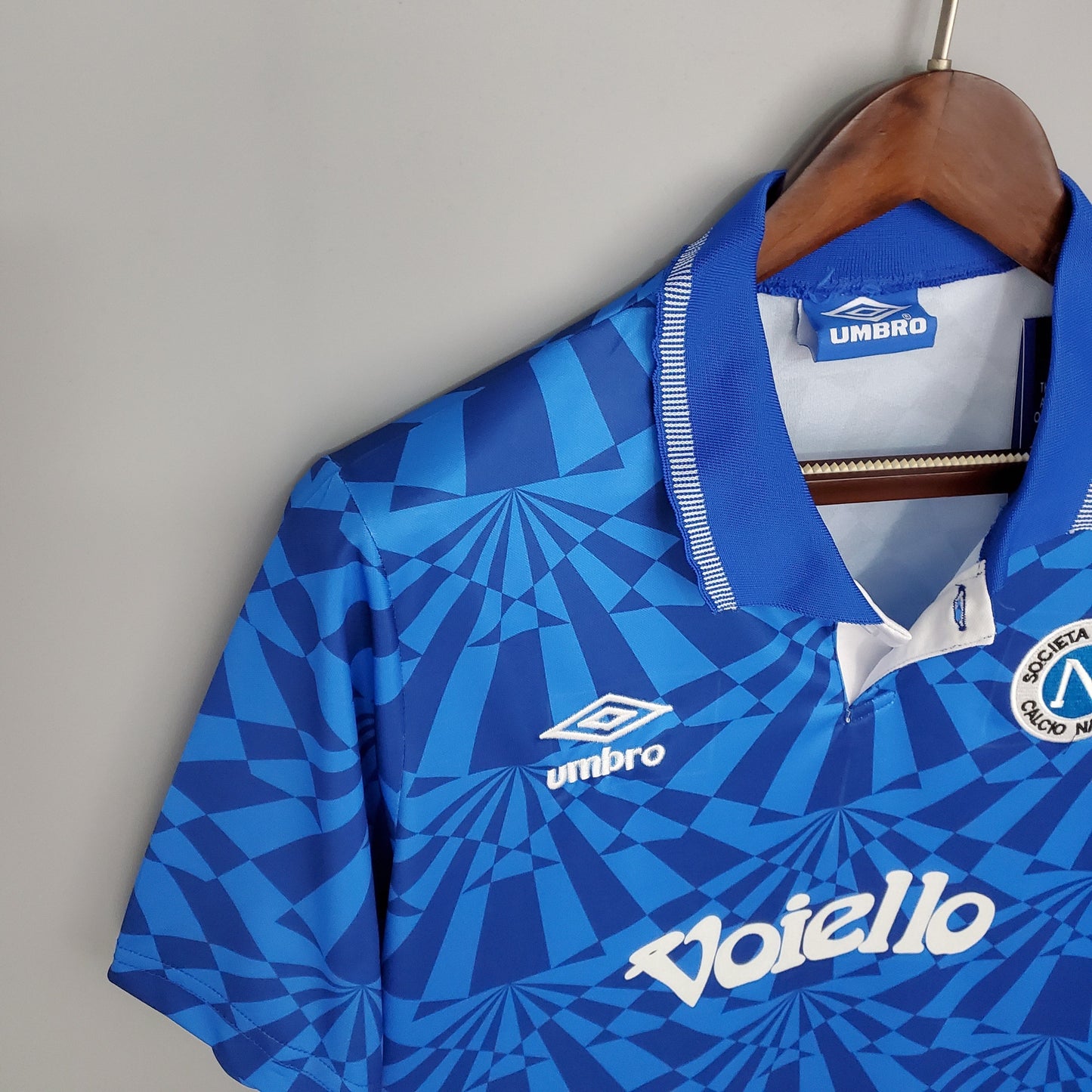 Camisa Napoli Titular 91/93 - Versao Retro - imagem 4