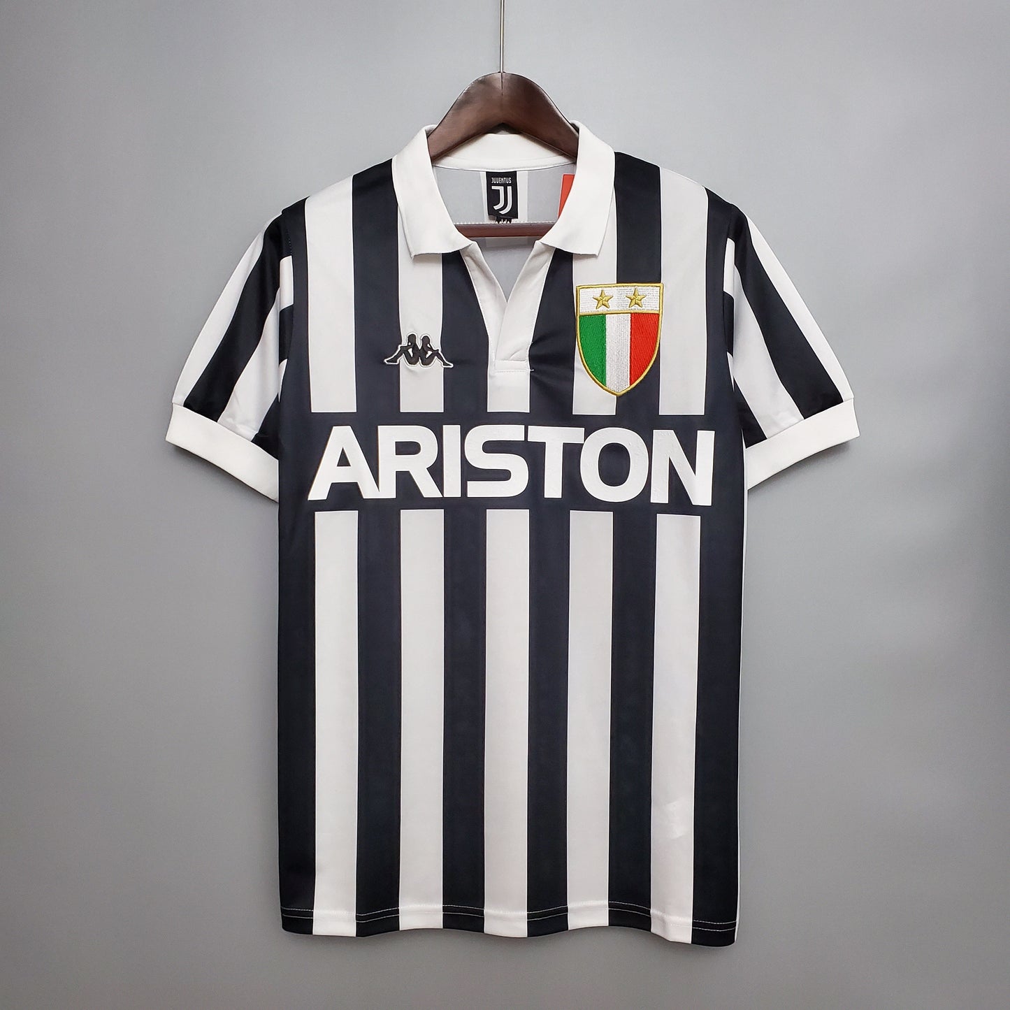 Camisa Juventus Titular 84/85 - Versao Retro - vista traseira