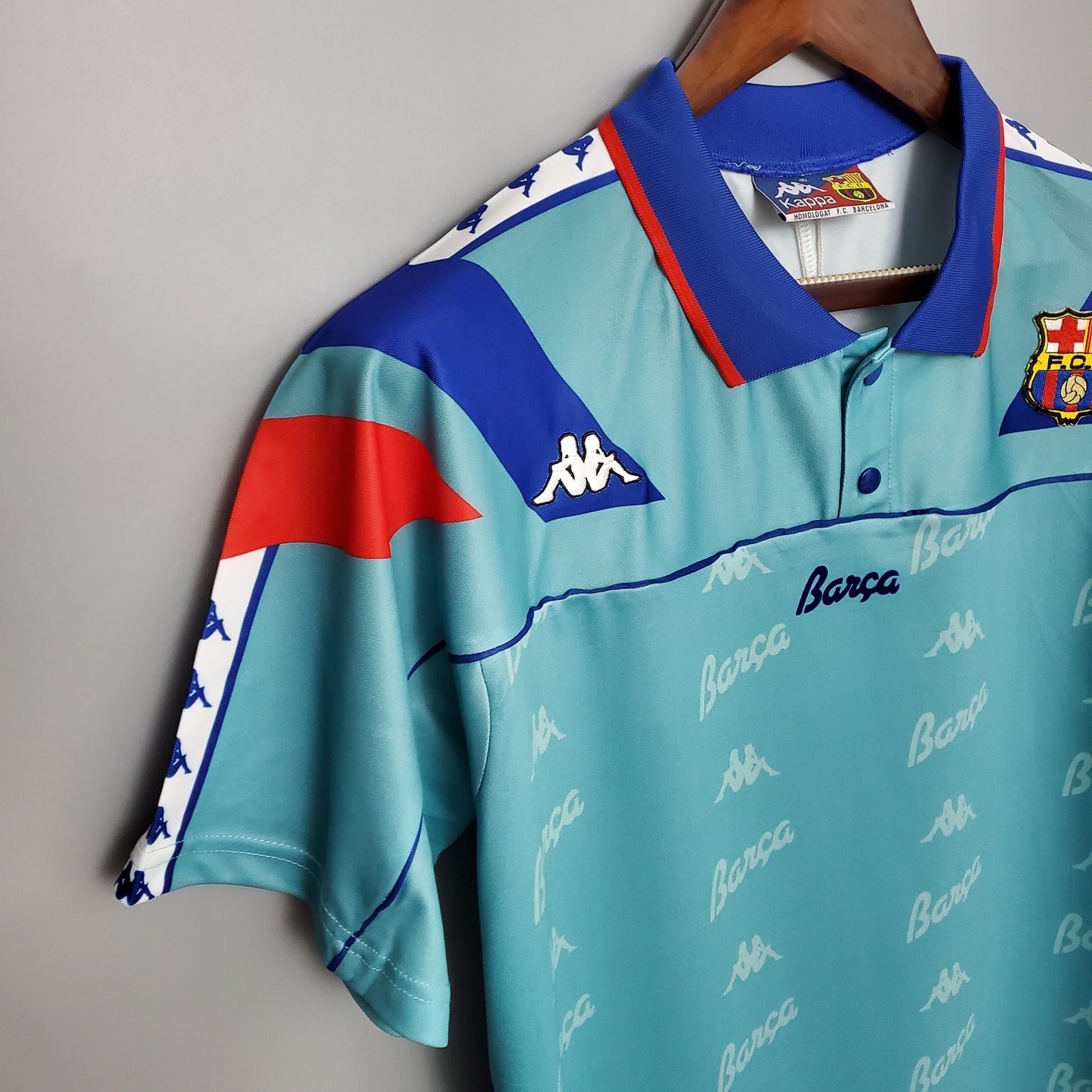 Camisa Barcelona Reserva 92/95 - Versao Retro - imagem 4