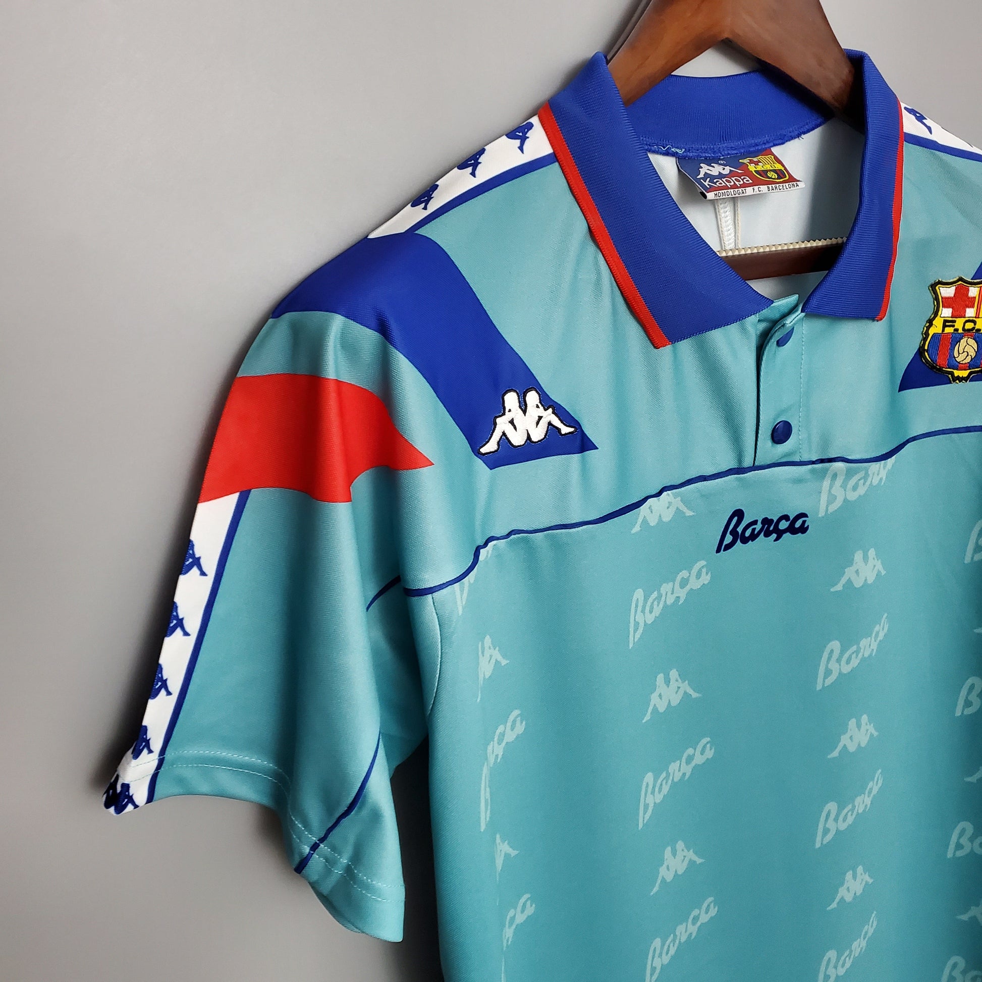 Camisa Barcelona Reserva 92/95 - Versao Retro - imagem 4