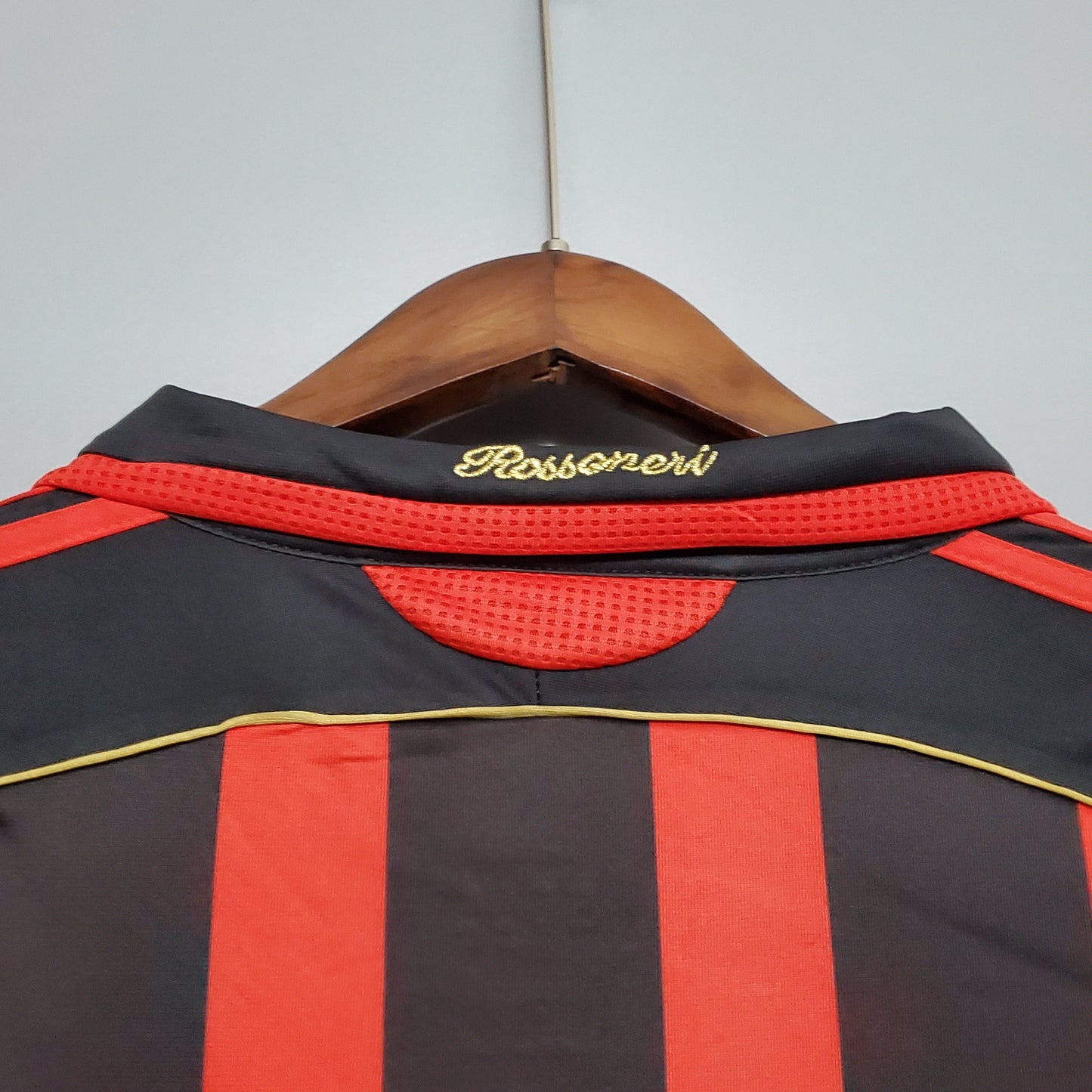 Camisa Milan Titular 06/07 - Versão Retrô Manga Longa